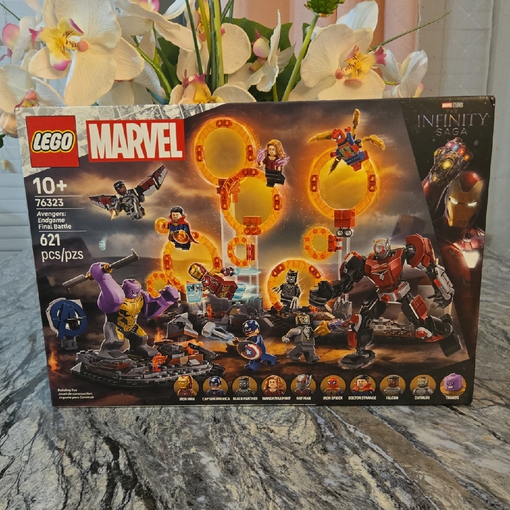 LEGO Marvel Infinity Saga Building Set - Orange and Gray